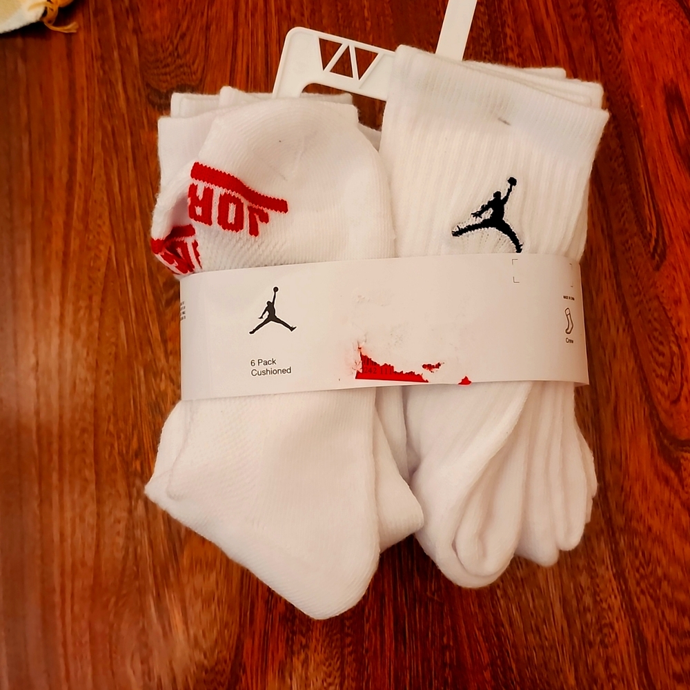 Jordan Baby Boys Legend Crew 6-pack